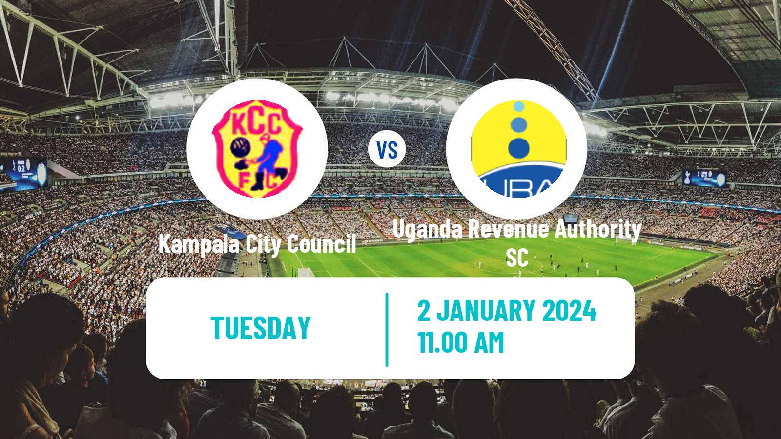 Soccer Ugandan Super League Kampala City Council - Uganda Revenue Authority SC