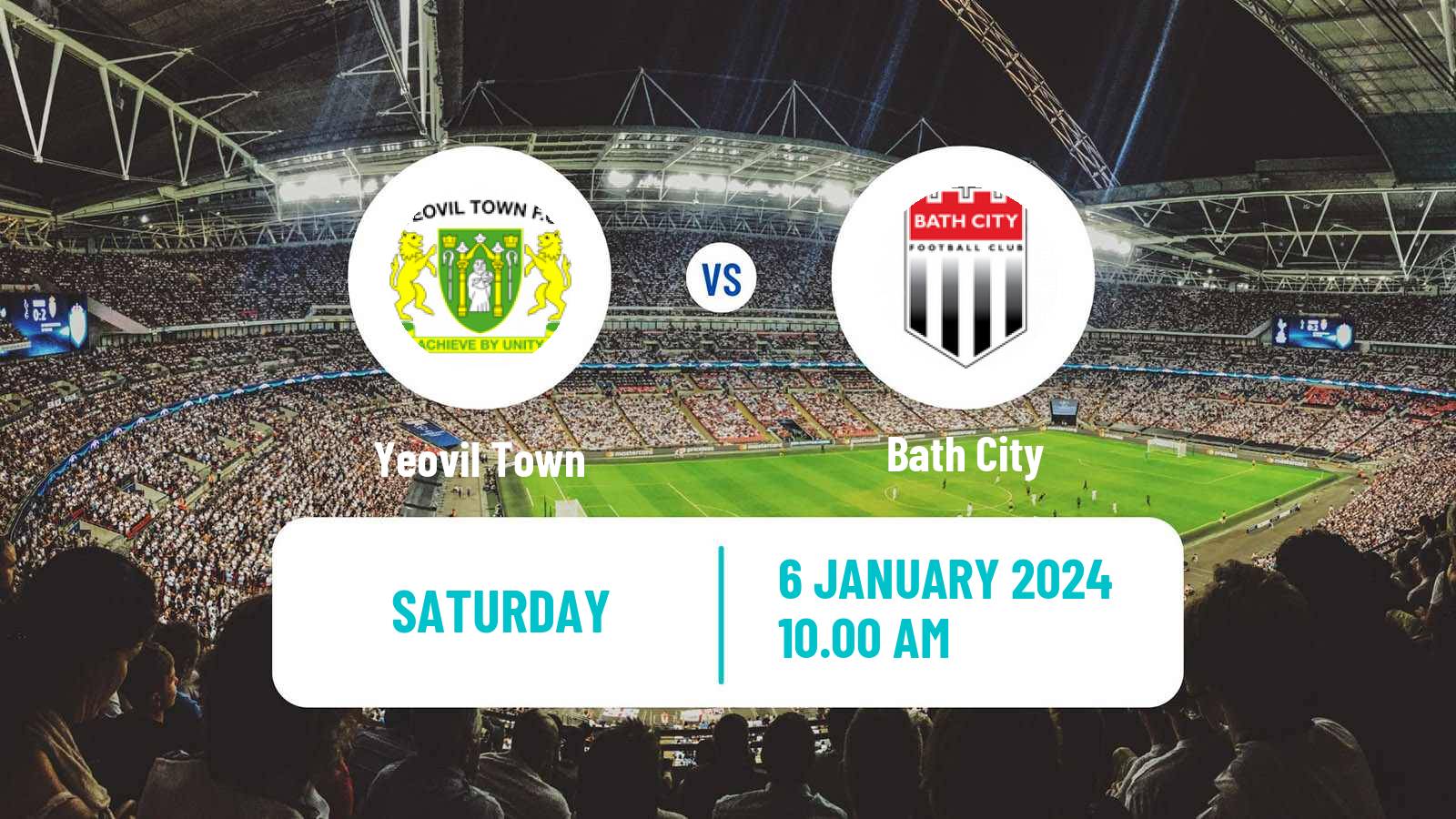 Soccer English National League South Yeovil Town - Bath City