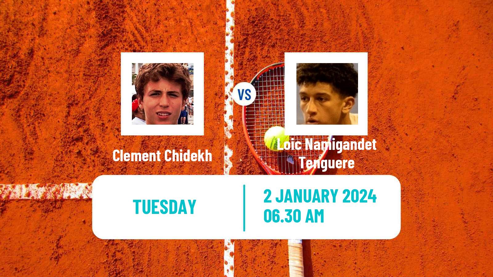 Tennis ITF M25 Esch Alzette Men Clement Chidekh - Loic Namigandet Tenguere