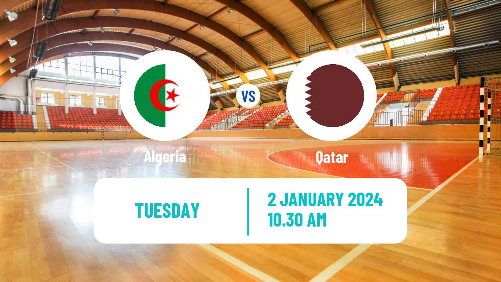 Handball Friendly International Handball Algeria - Qatar