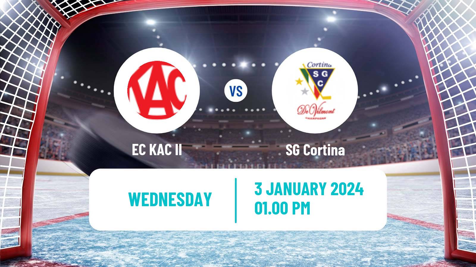 Hockey Alps Hockey League KAC II - Cortina