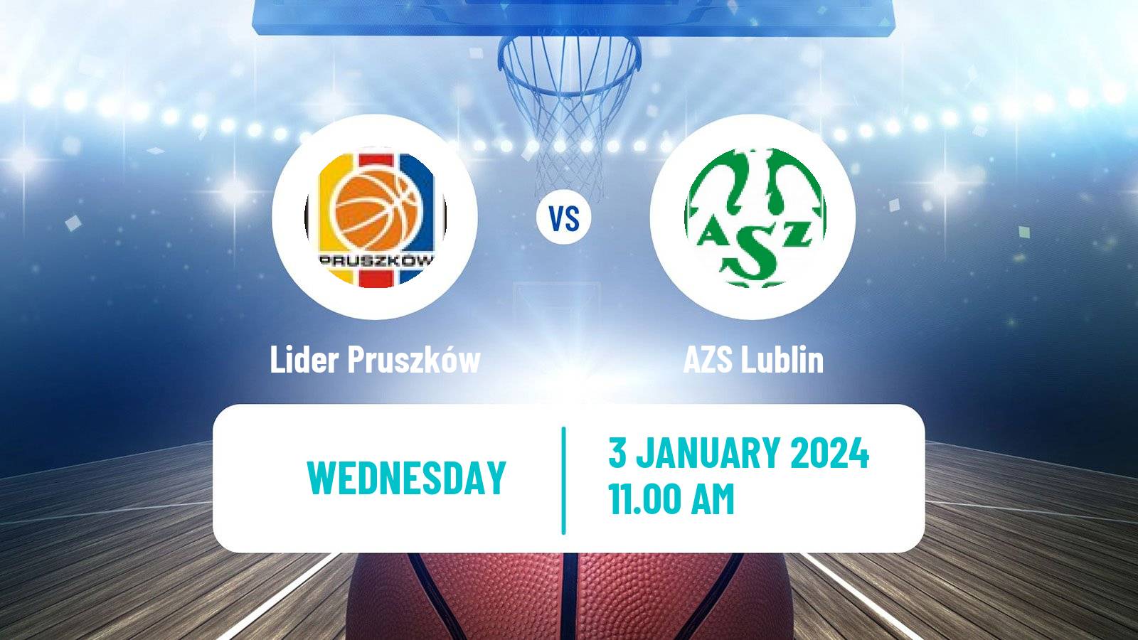 Basketball Polish Ekstraklasa Basketball Women Lider Pruszków - AZS Lublin