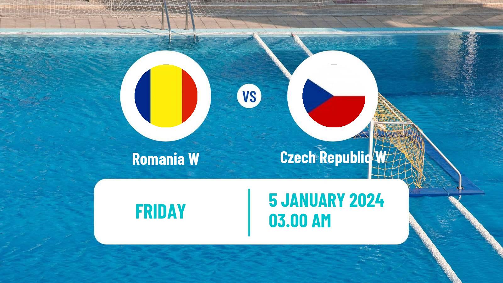 Water polo European Championship Water Polo Women Romania W - Czech Republic W