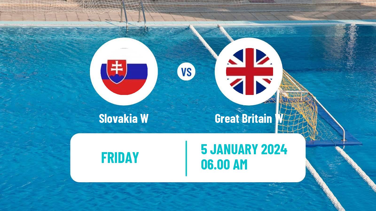 Water polo European Championship Water Polo Women Slovakia W - Great Britain W