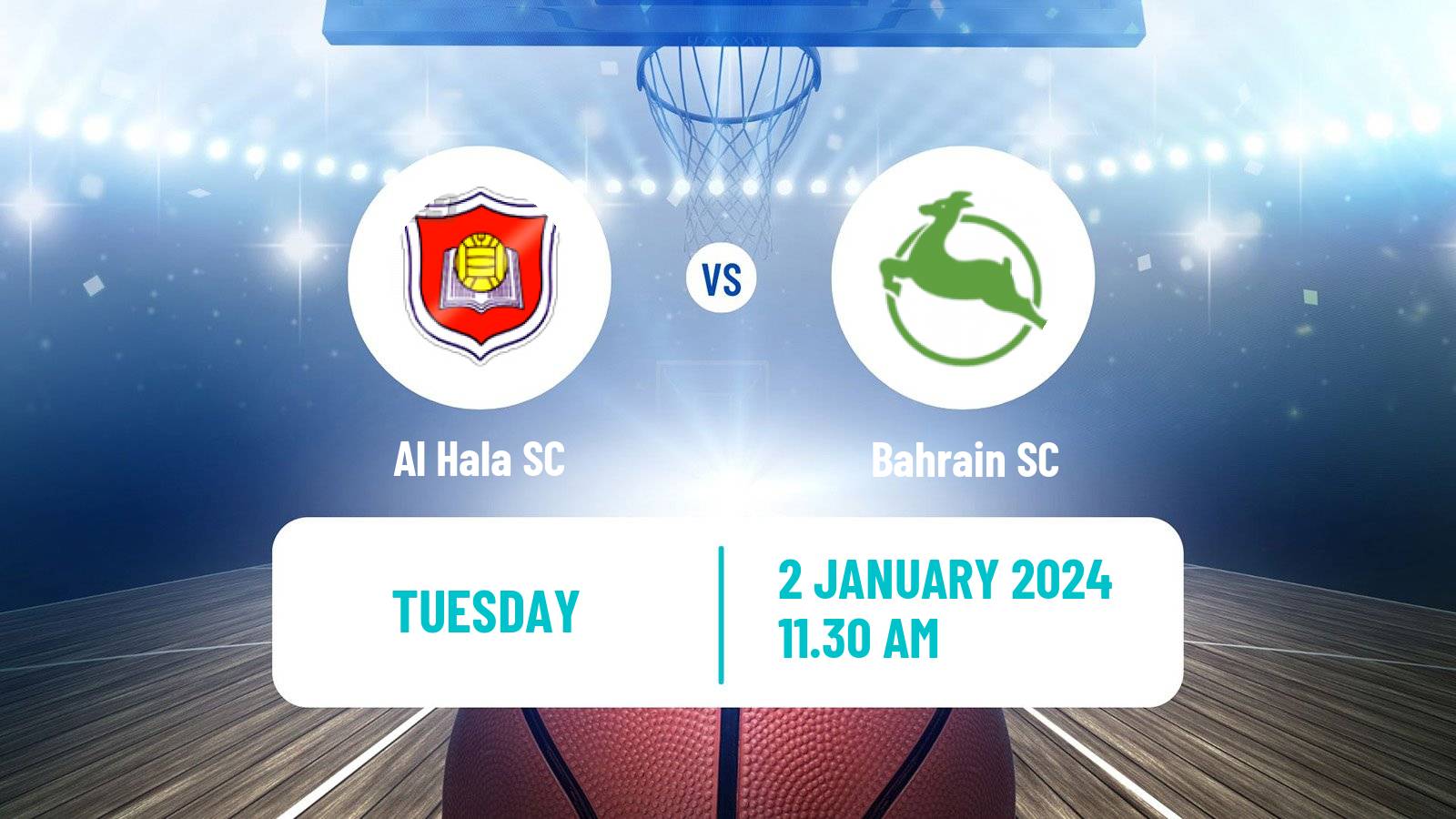 Basketball Bahraini Premier League Basketball Al Hala - Bahrain SC
