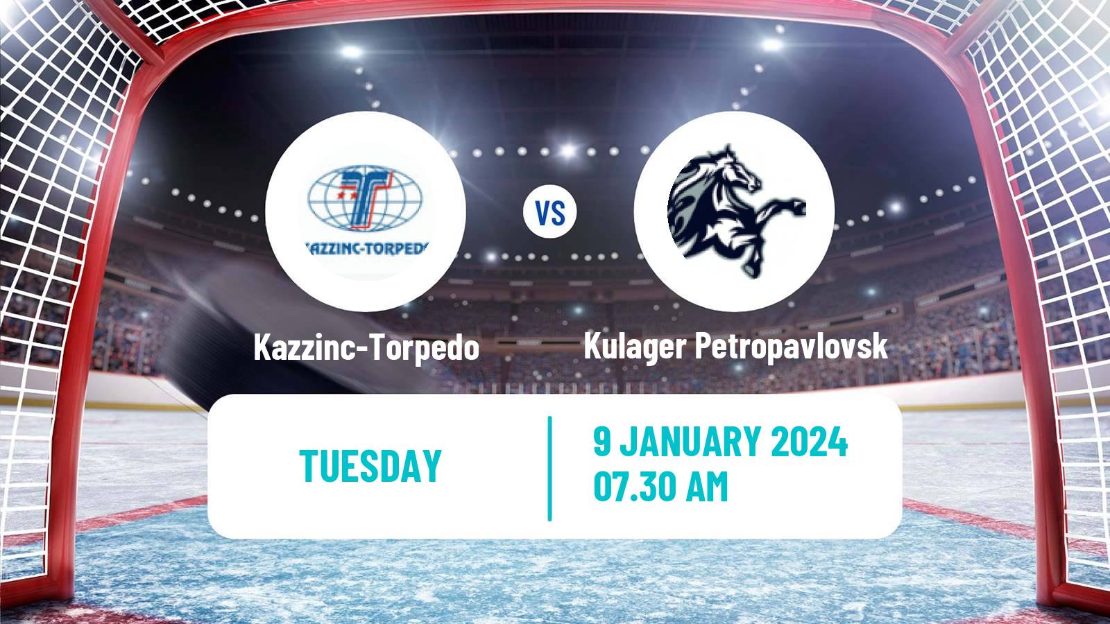 Hockey Kazakh Ice Hockey Championship Kazzinc-Torpedo - Kulager Petropavlovsk