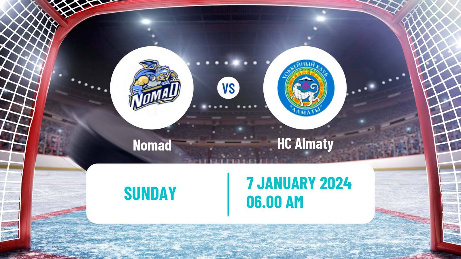 Hockey Kazakh Ice Hockey Championship Nomad - Almaty