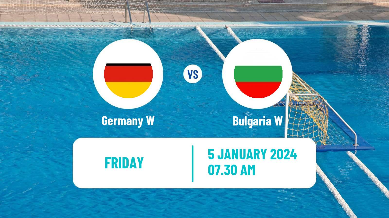 Water polo European Championship Water Polo Women Germany W - Bulgaria W