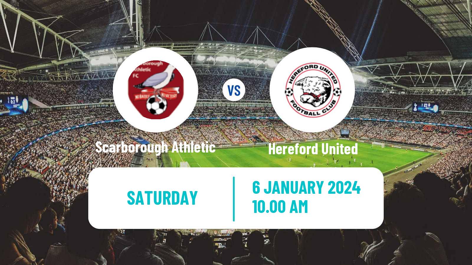 Soccer English National League North Scarborough Athletic - Hereford United