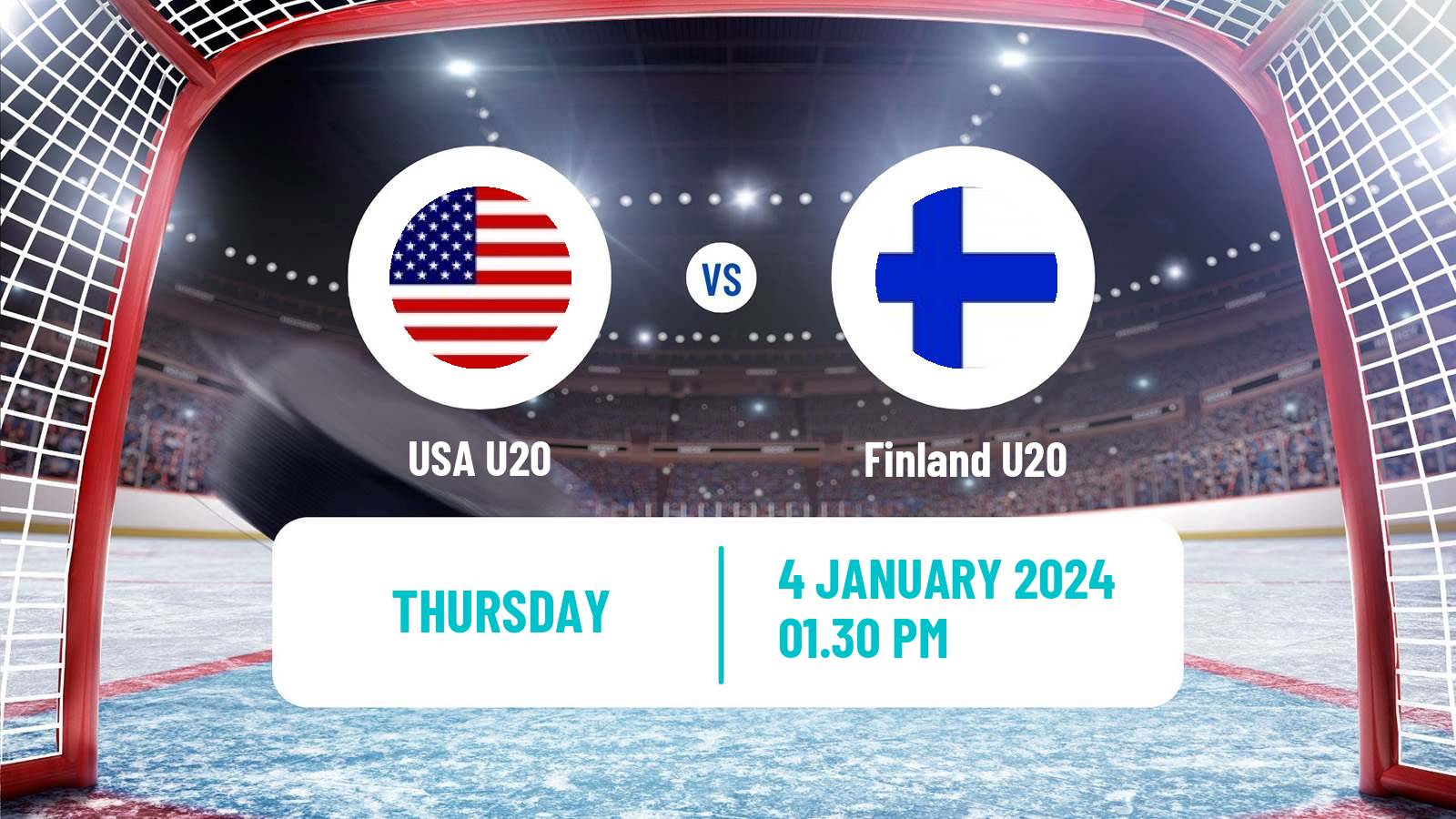 Hockey IIHF World U20 Championship USA U20 - Finland U20