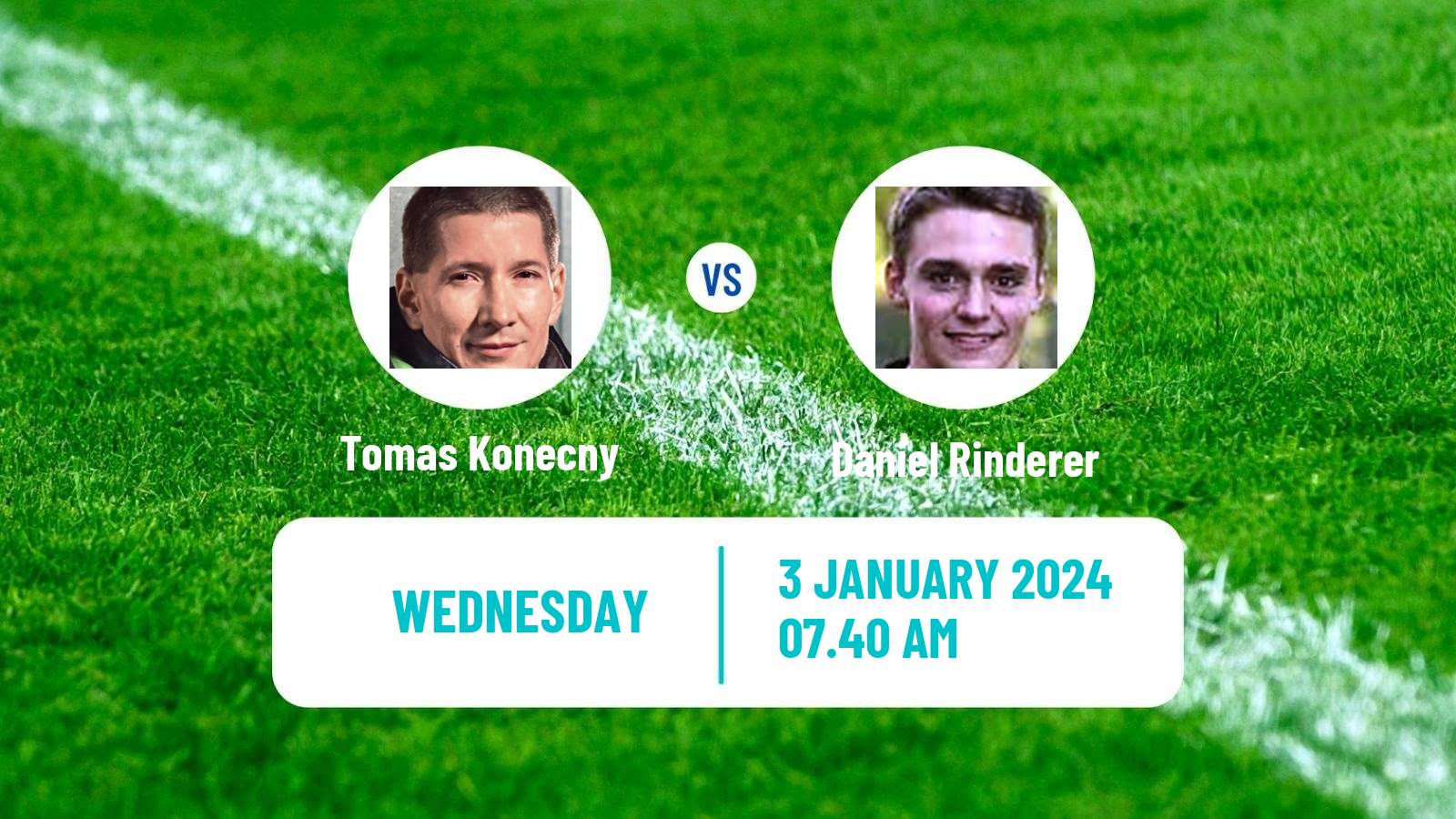 Table tennis Tt Star Series Men 2024 Tomas Konecny - Daniel Rinderer