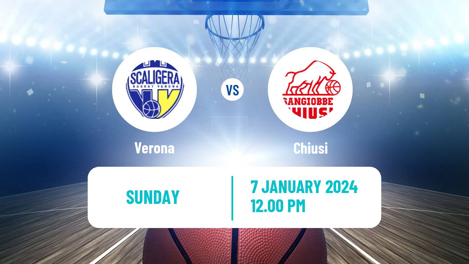 Basketball Italian Serie A2 Basketball Verona - Chiusi