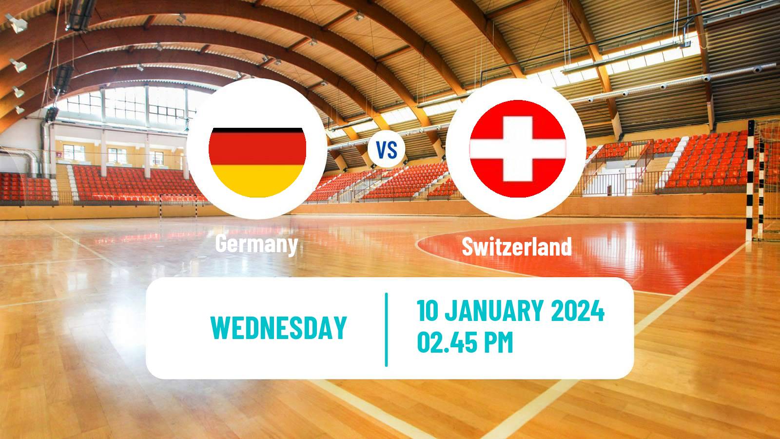 Handball Handball European Championship Germany - Switzerland