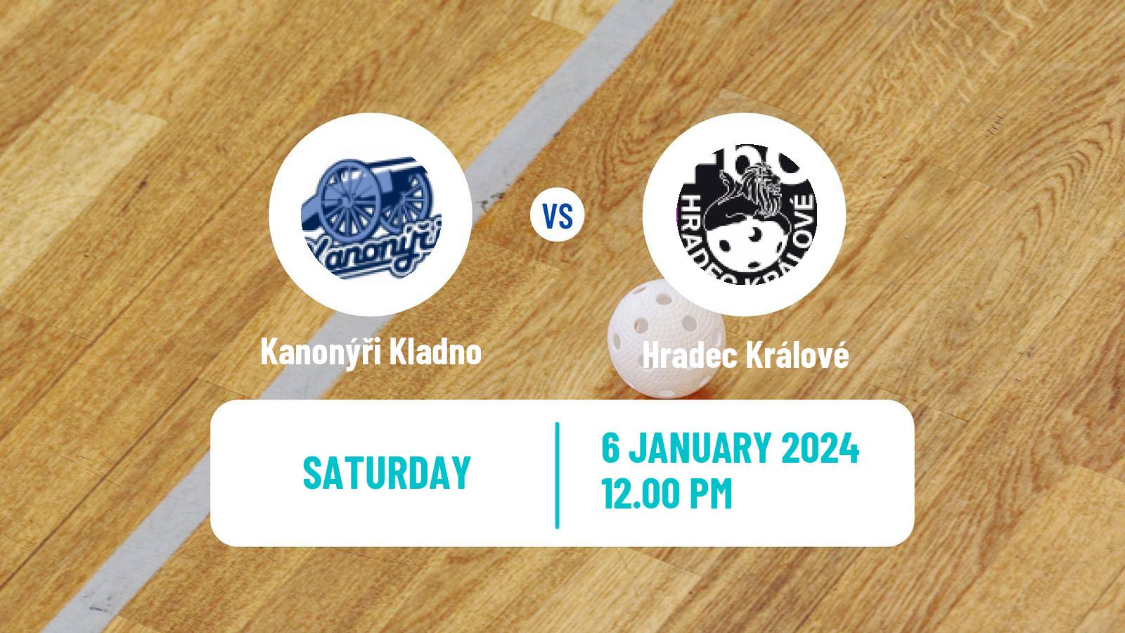 Floorball Czech 1 Liga Floorball Kanonýři Kladno - Hradec Králové