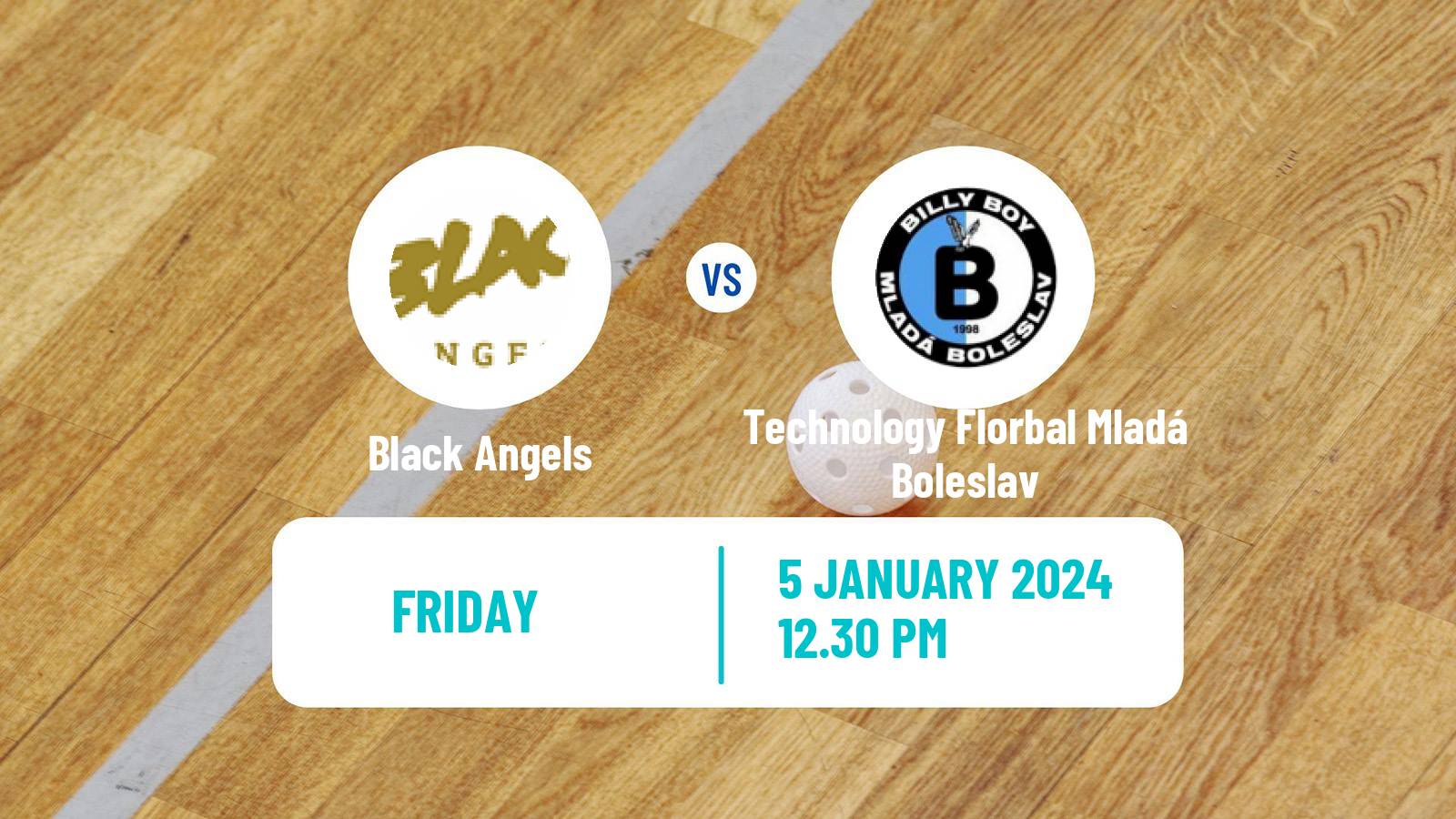 Floorball Czech Superliga Floorball Black Angels - Technology Florbal Mladá Boleslav