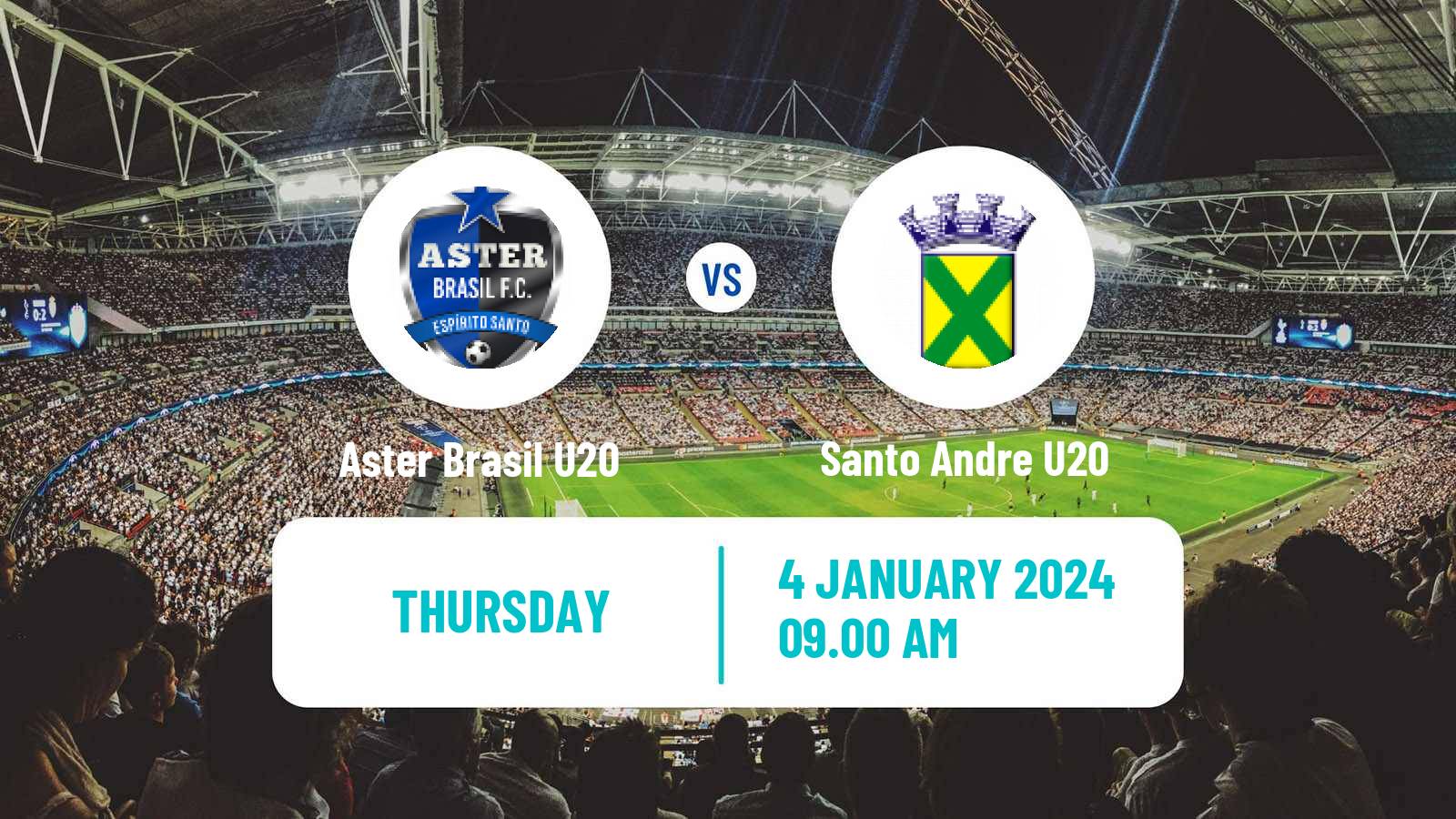 Soccer Brazilian Copa Sao Paulo de juniores Aster Brasil U20 - Santo Andre U20