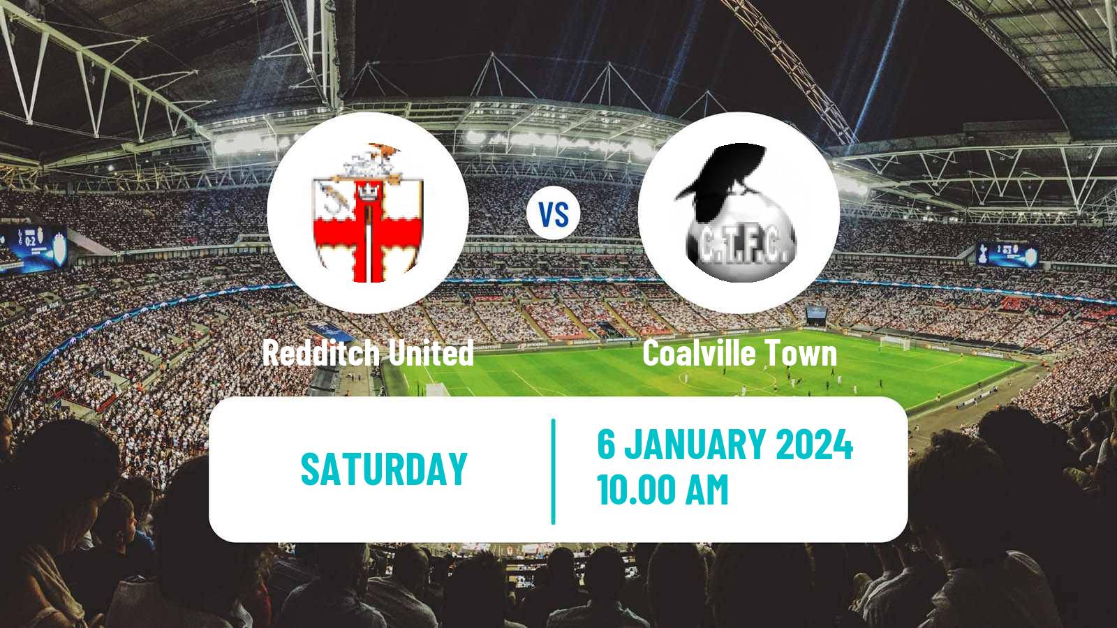 Soccer English Southern League Central Division Redditch United - Coalville Town