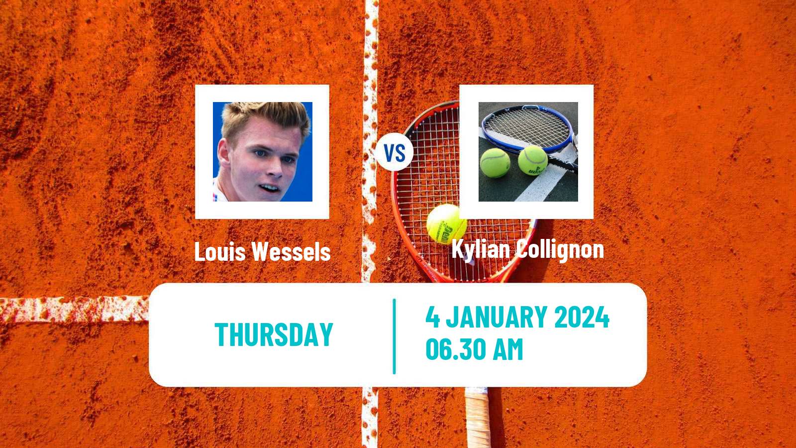 Tennis ITF M25 Esch Alzette Men Louis Wessels - Kylian Collignon
