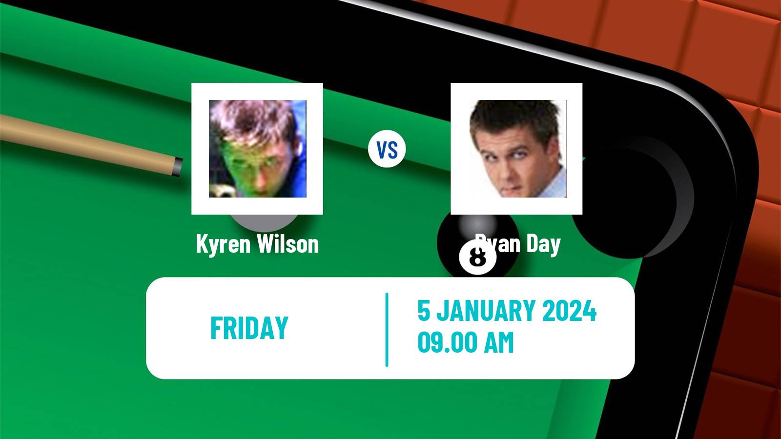 Snooker Championship League Kyren Wilson - Ryan Day