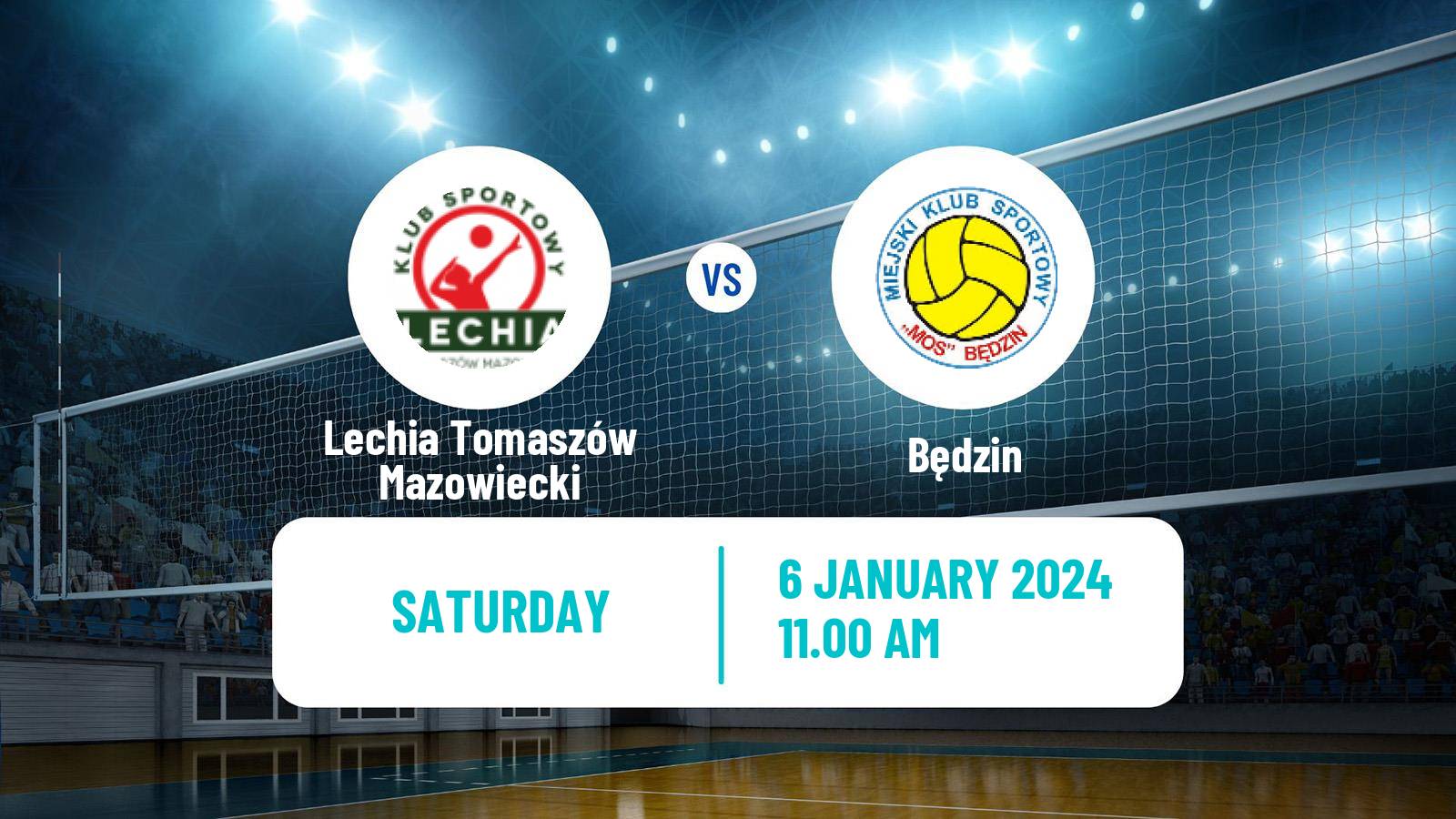 Volleyball Polish I Liga Volleyball Lechia Tomaszów Mazowiecki - Będzin