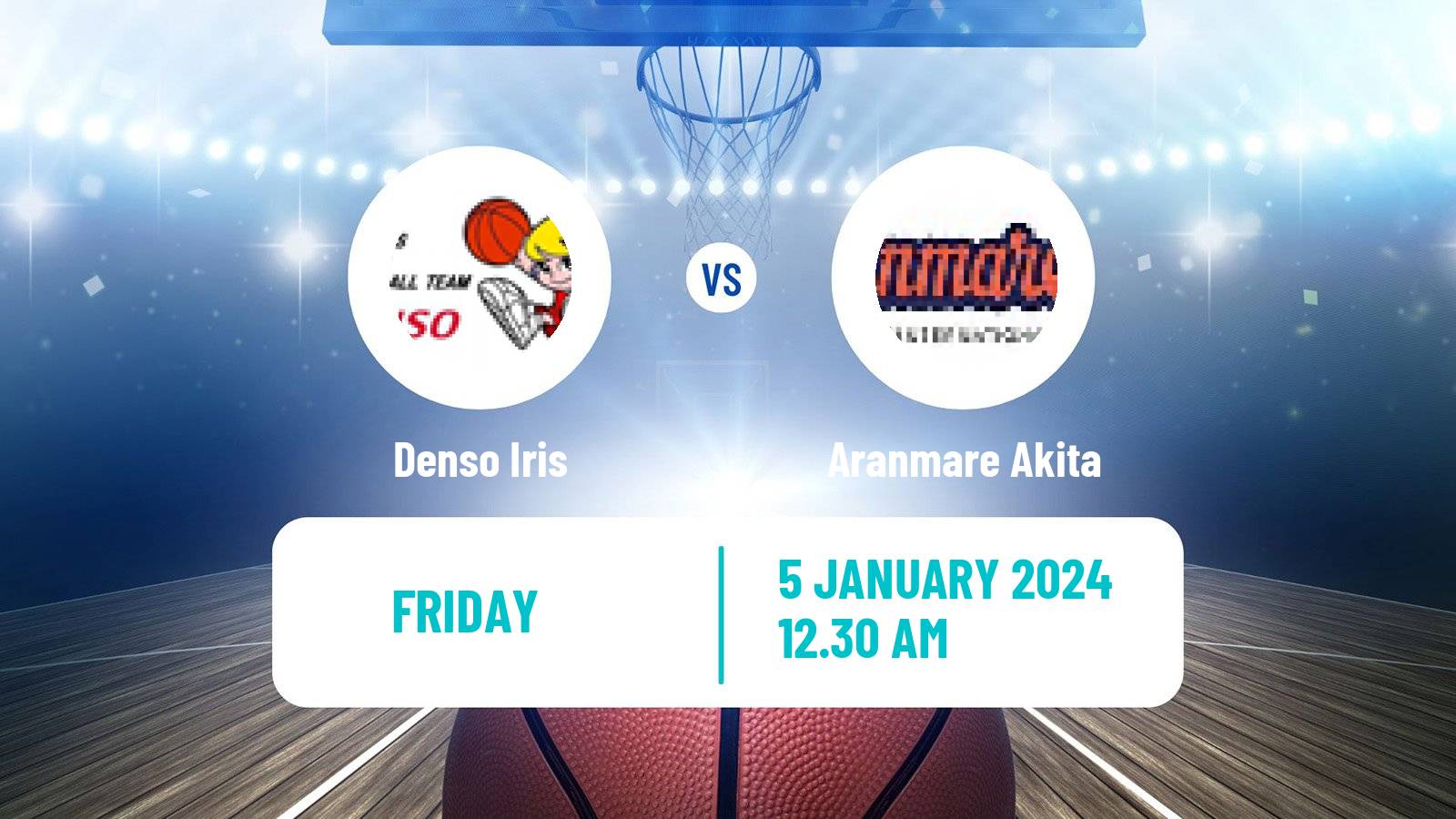 Basketball Japan W League Basketball Denso Iris - Aranmare Akita
