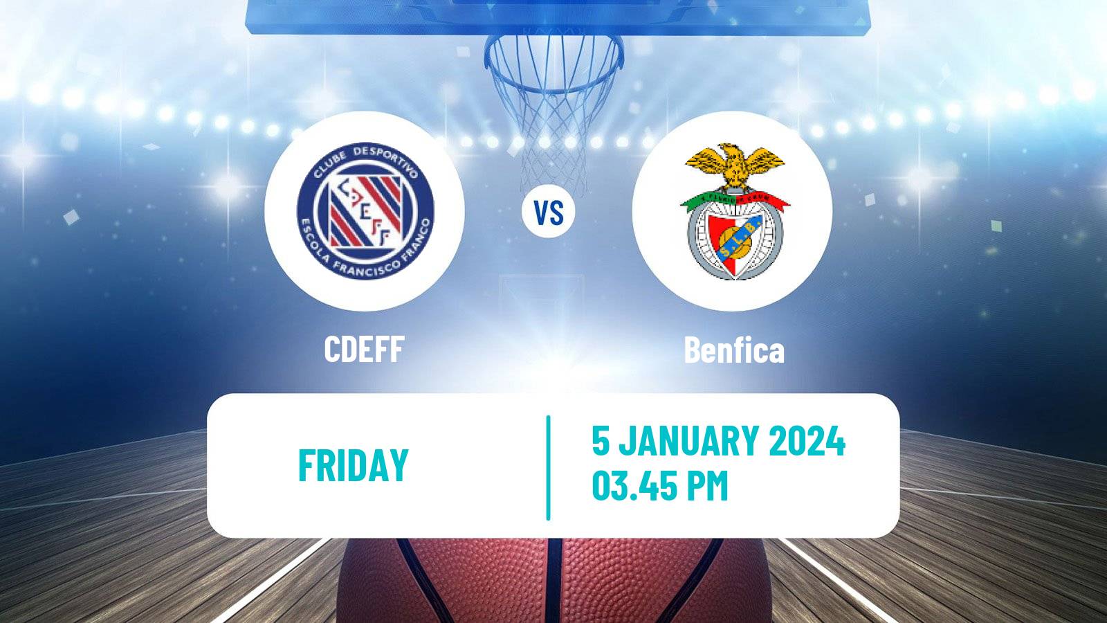 Basketball Portuguese LFB CDEFF - Benfica