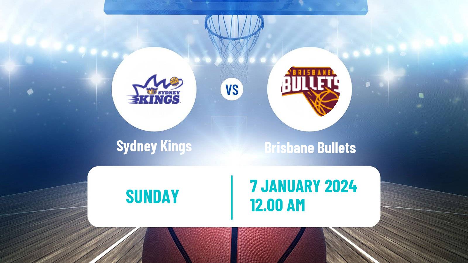 Basketball Australian NBL Sydney Kings - Brisbane Bullets