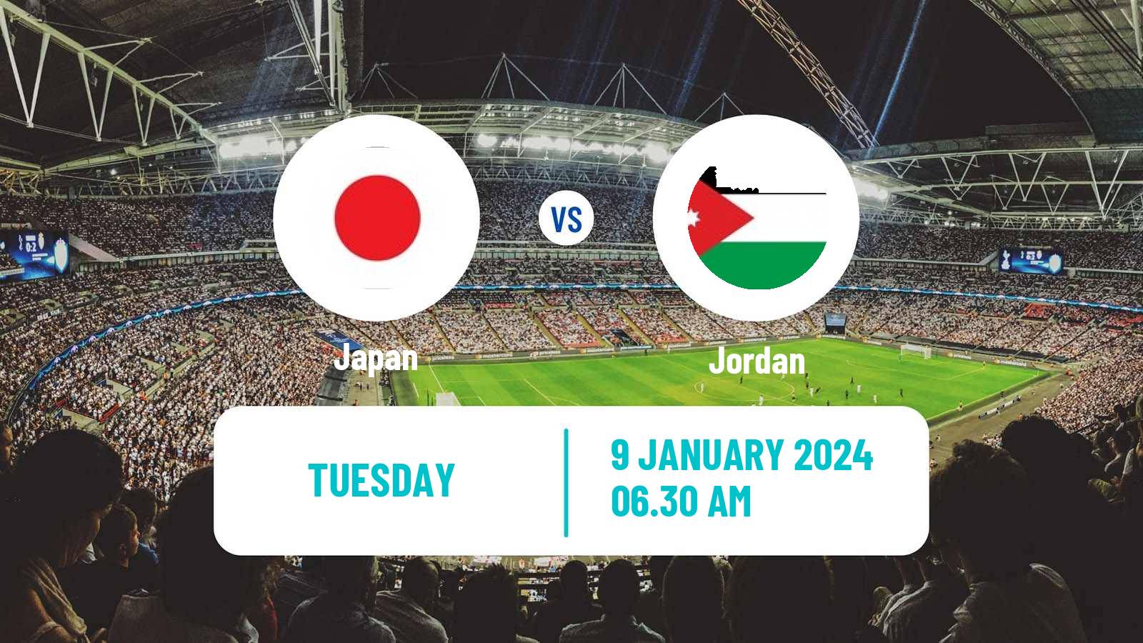 Soccer Friendly Japan - Jordan