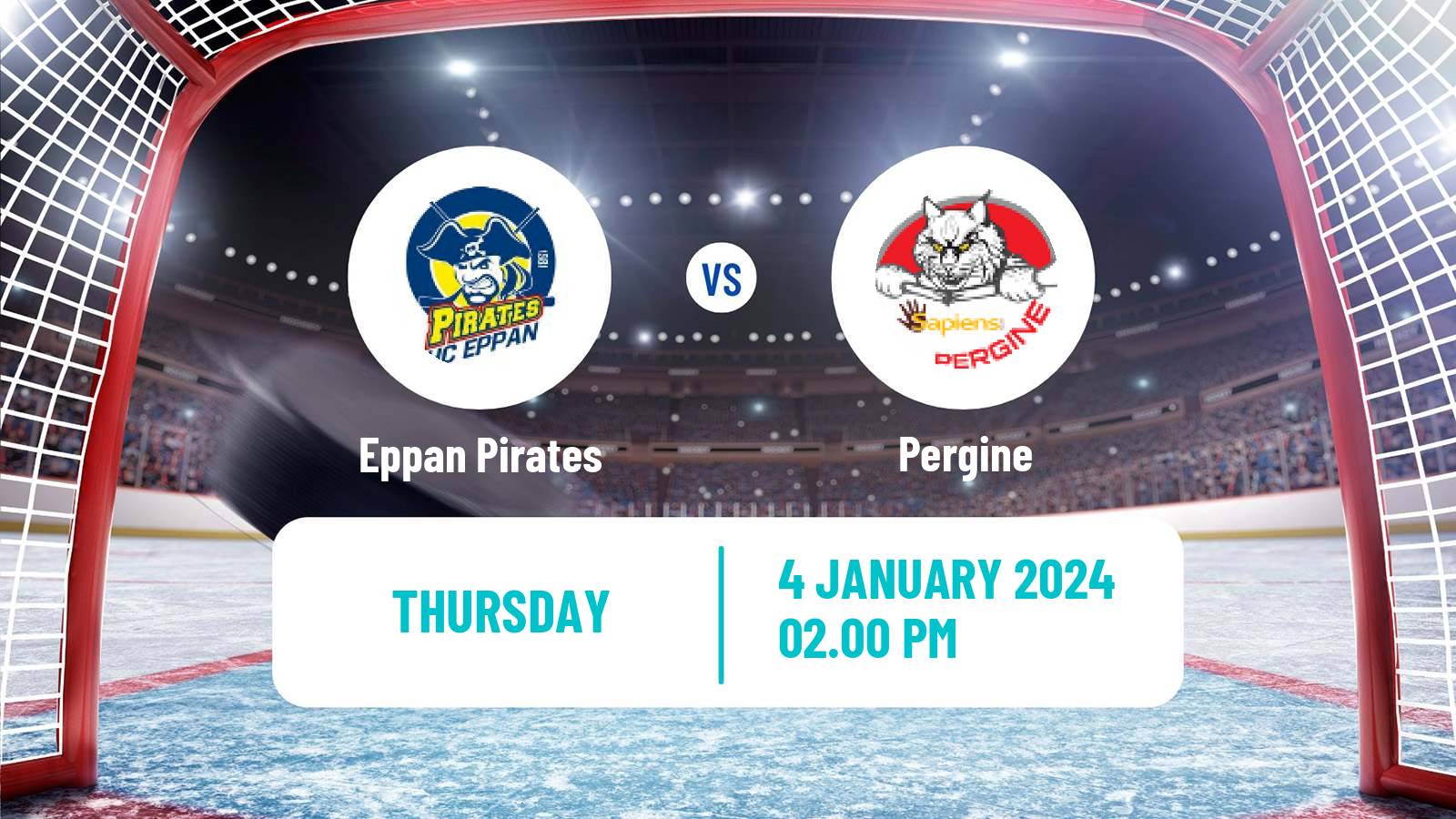 Hockey Italian IHL Eppan Pirates - Pergine