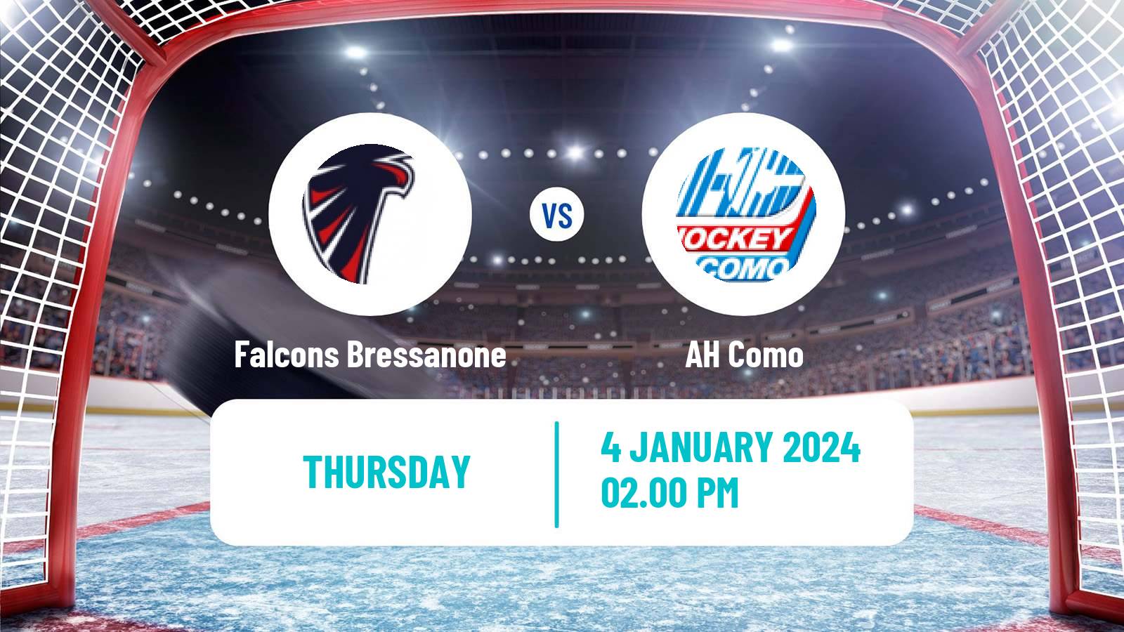 Hockey Italian IHL Falcons Bressanone - Como