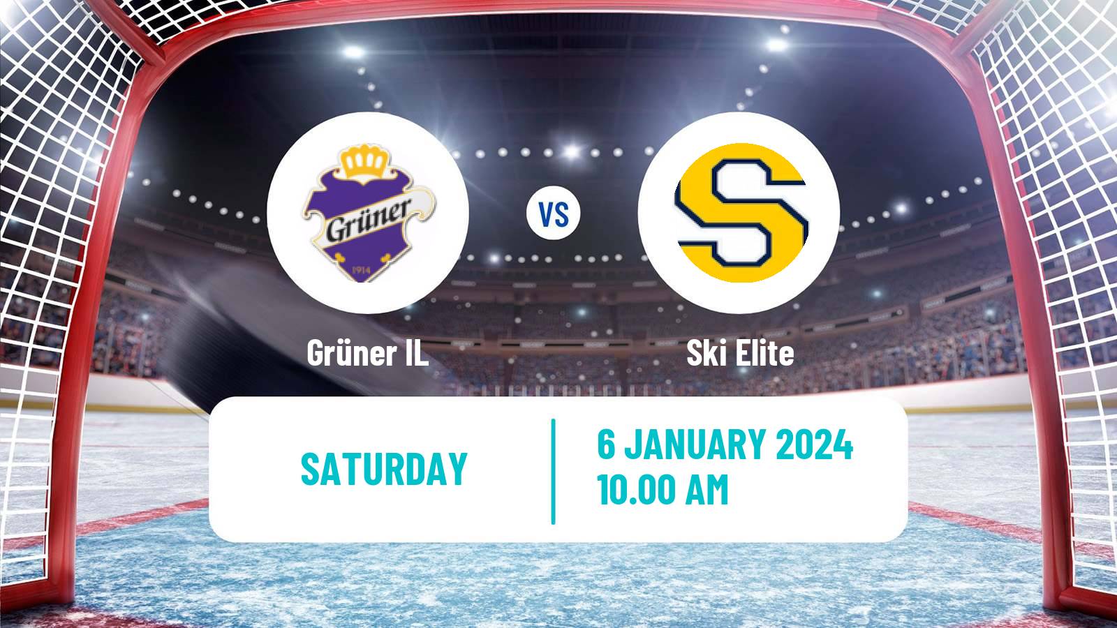 Hockey Norwegian Division 1 Hockey Grüner - Ski Elite