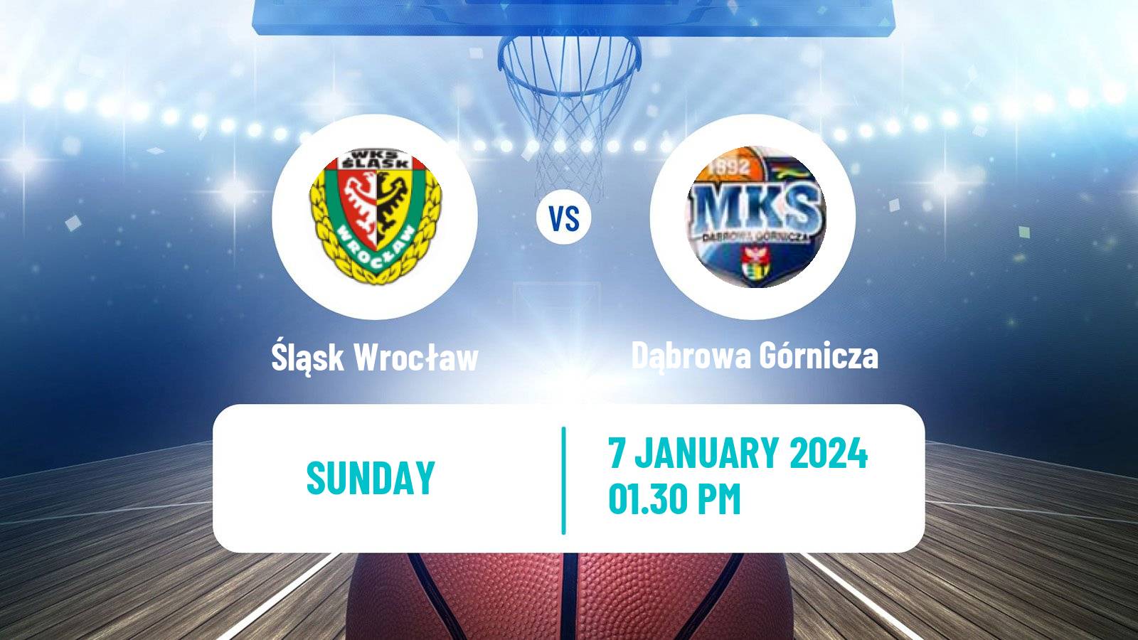 Basketball Polish Basket Liga Śląsk Wrocław - Dąbrowa Górnicza