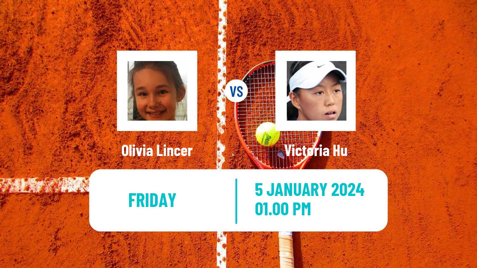 Tennis ITF W35 Arcadia Ca Women Olivia Lincer - Victoria Hu