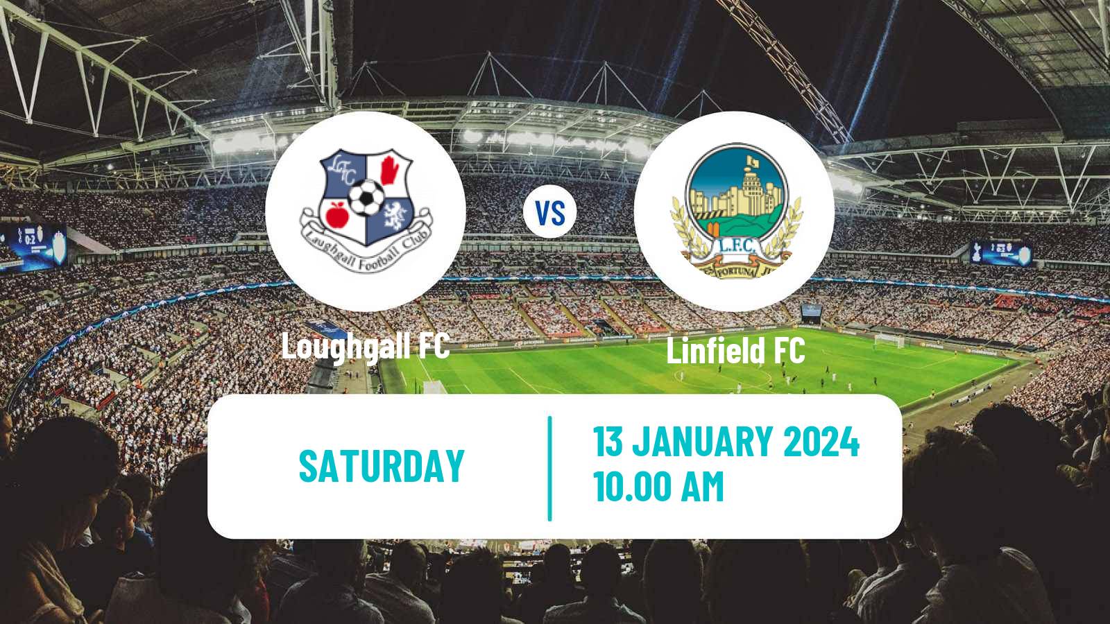 Soccer Northern Irish Premiership Loughgall - Linfield