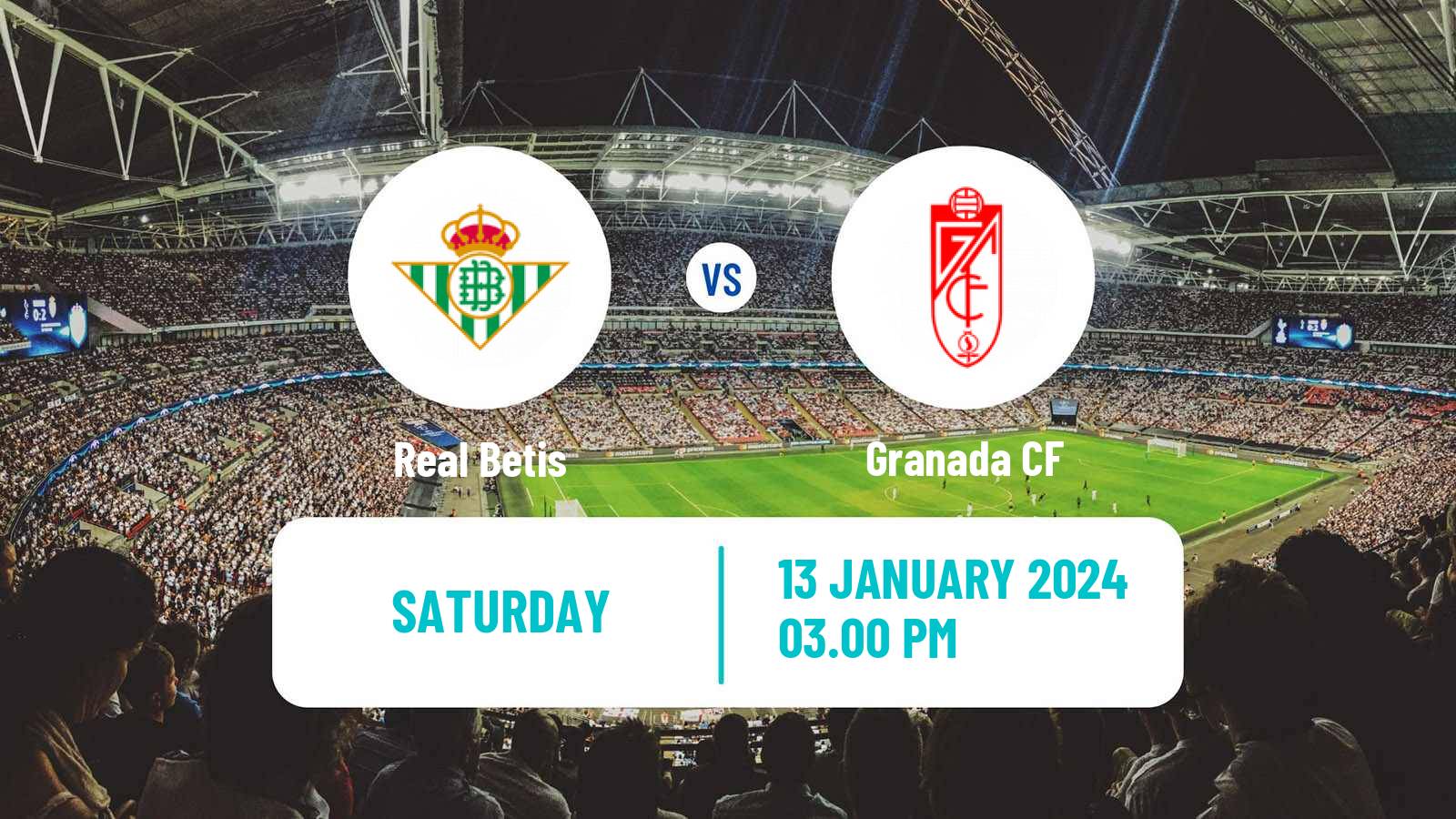 Soccer Spanish LaLiga Betis - Granada