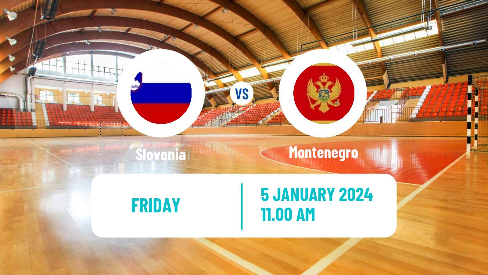 Handball Friendly International Handball Slovenia - Montenegro