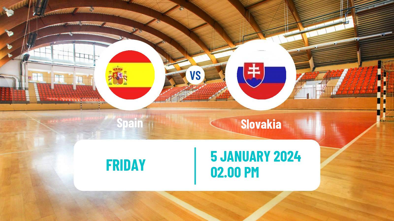 Handball Friendly International Handball Spain - Slovakia