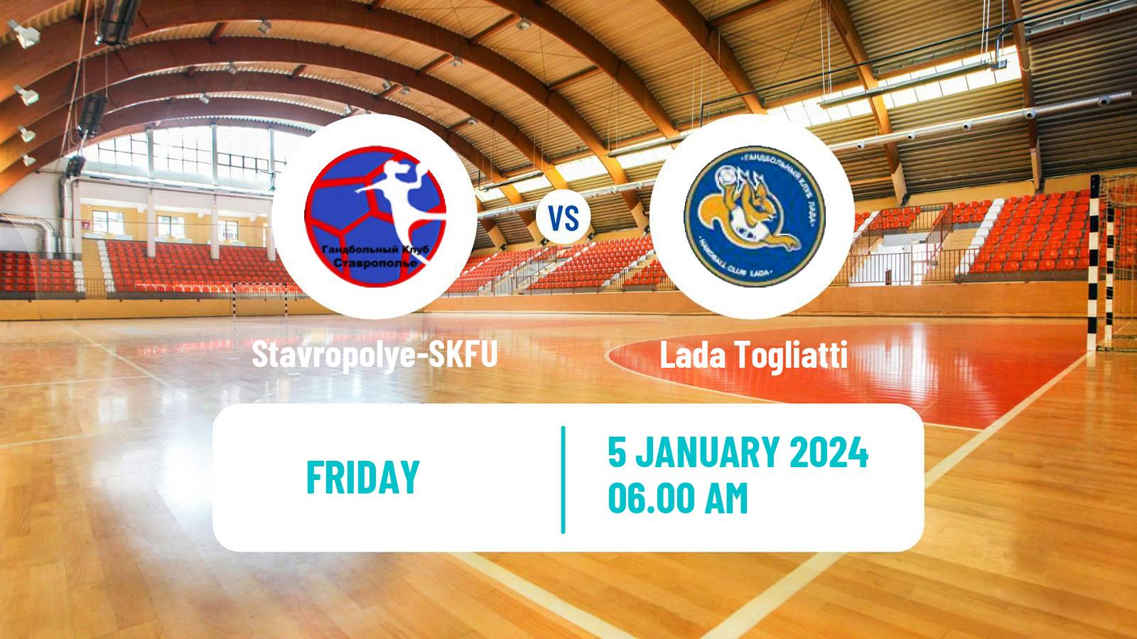 Handball Russian Superleague Handball Women Stavropolye-SKFU - Lada Togliatti