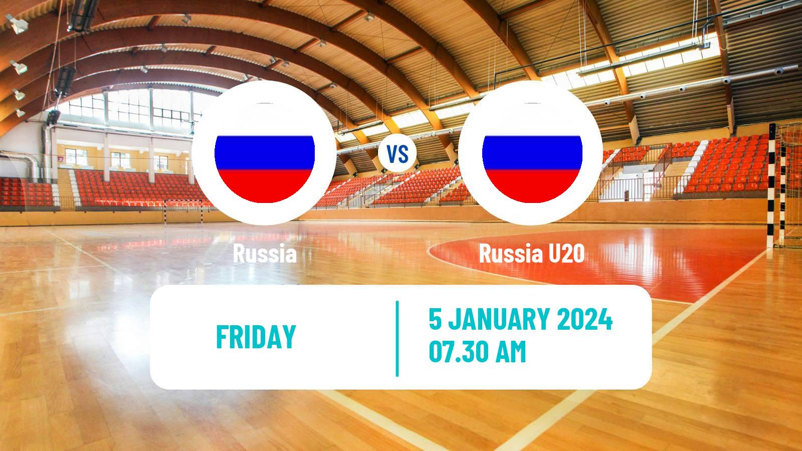 Handball Friendly International Handball Russia - Russia U20