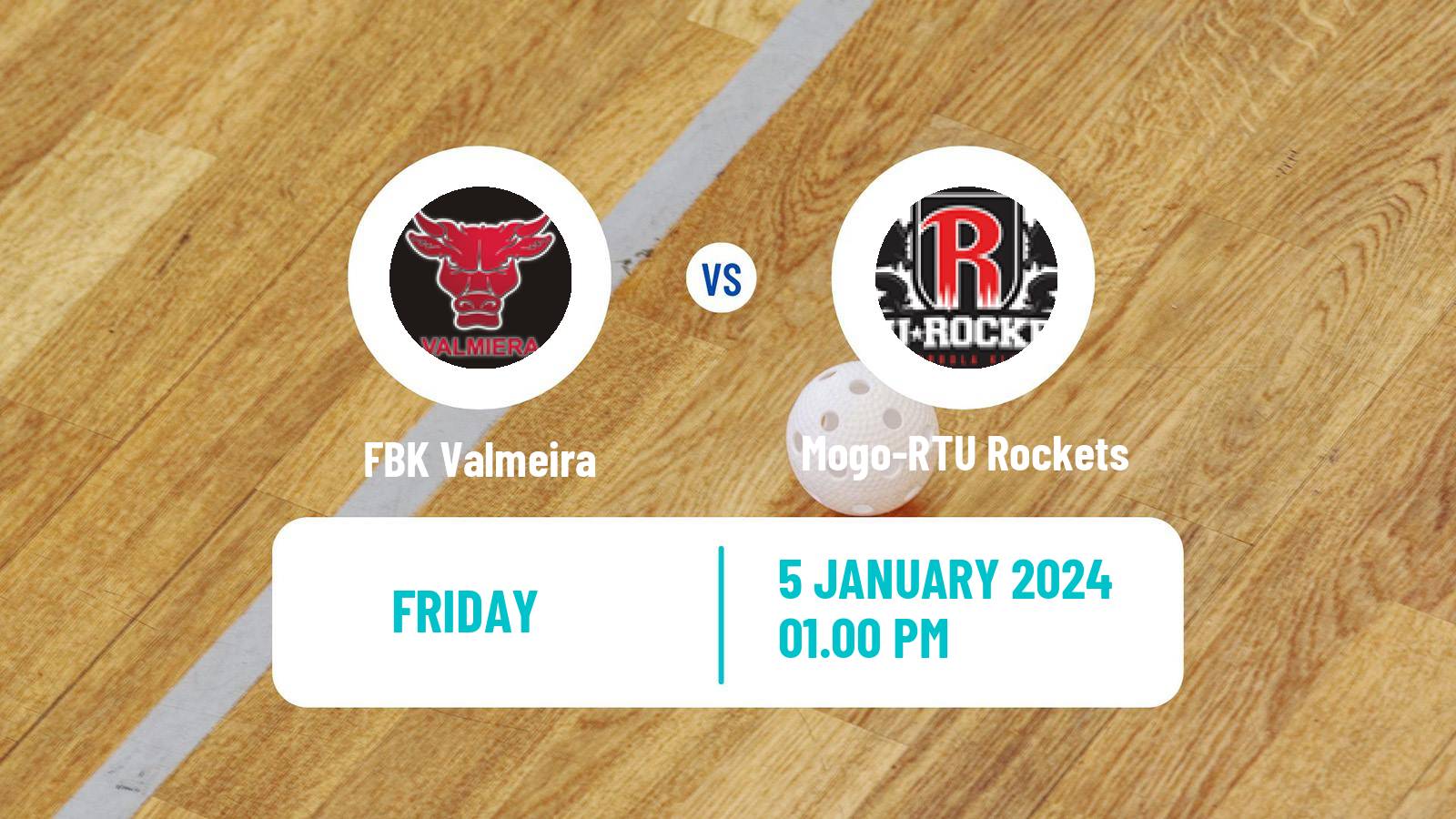Floorball Latvian Elvi Liga Valmeira - Mogo-RTU Rockets