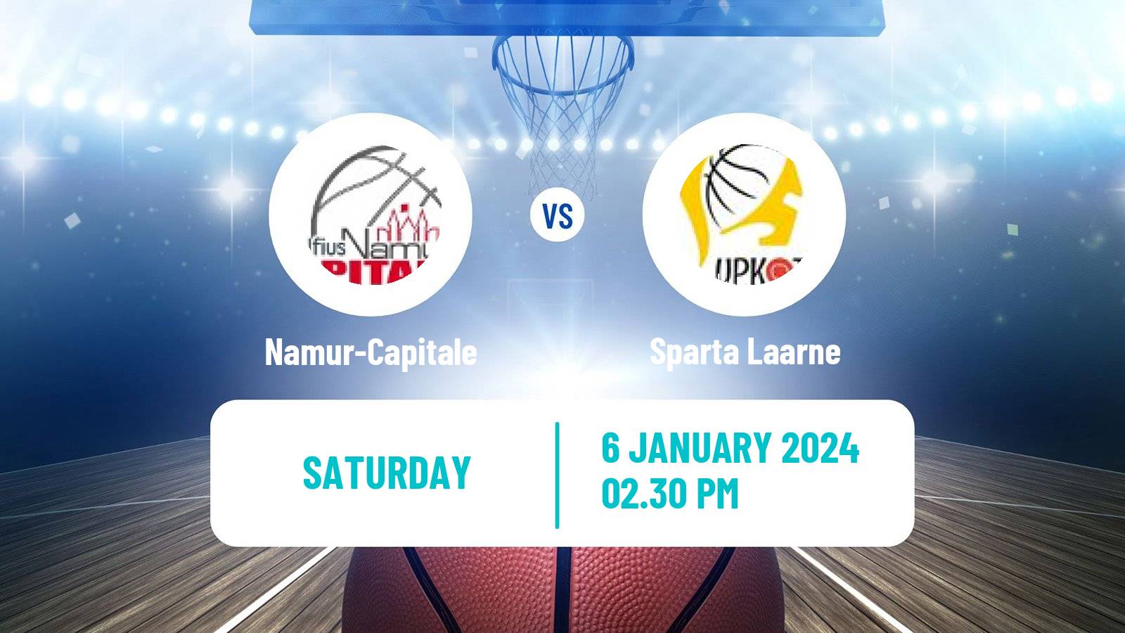 Basketball Belgian Top Division Basketball Women Namur-Capitale - Sparta Laarne