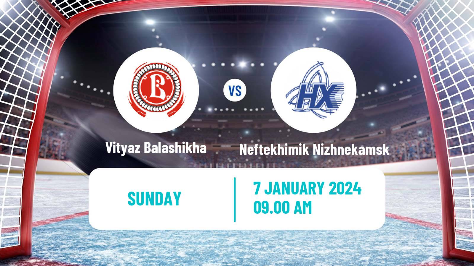 Hockey KHL Vityaz Balashikha - Neftekhimik Nizhnekamsk