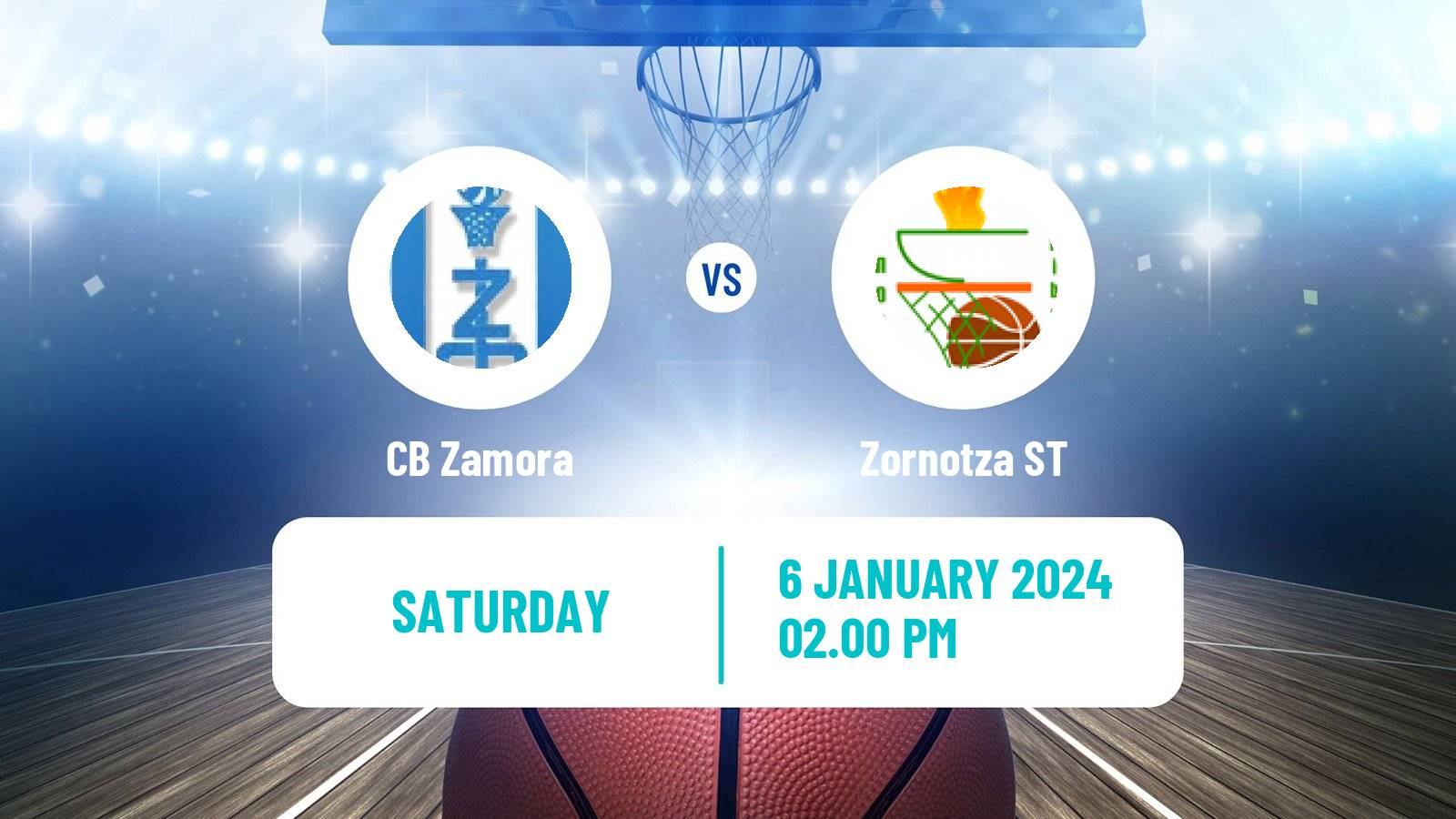 Basketball Spanish LEB Plata Zamora - Zornotza ST