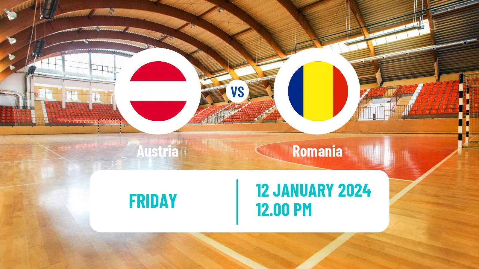 Handball Handball European Championship Austria - Romania