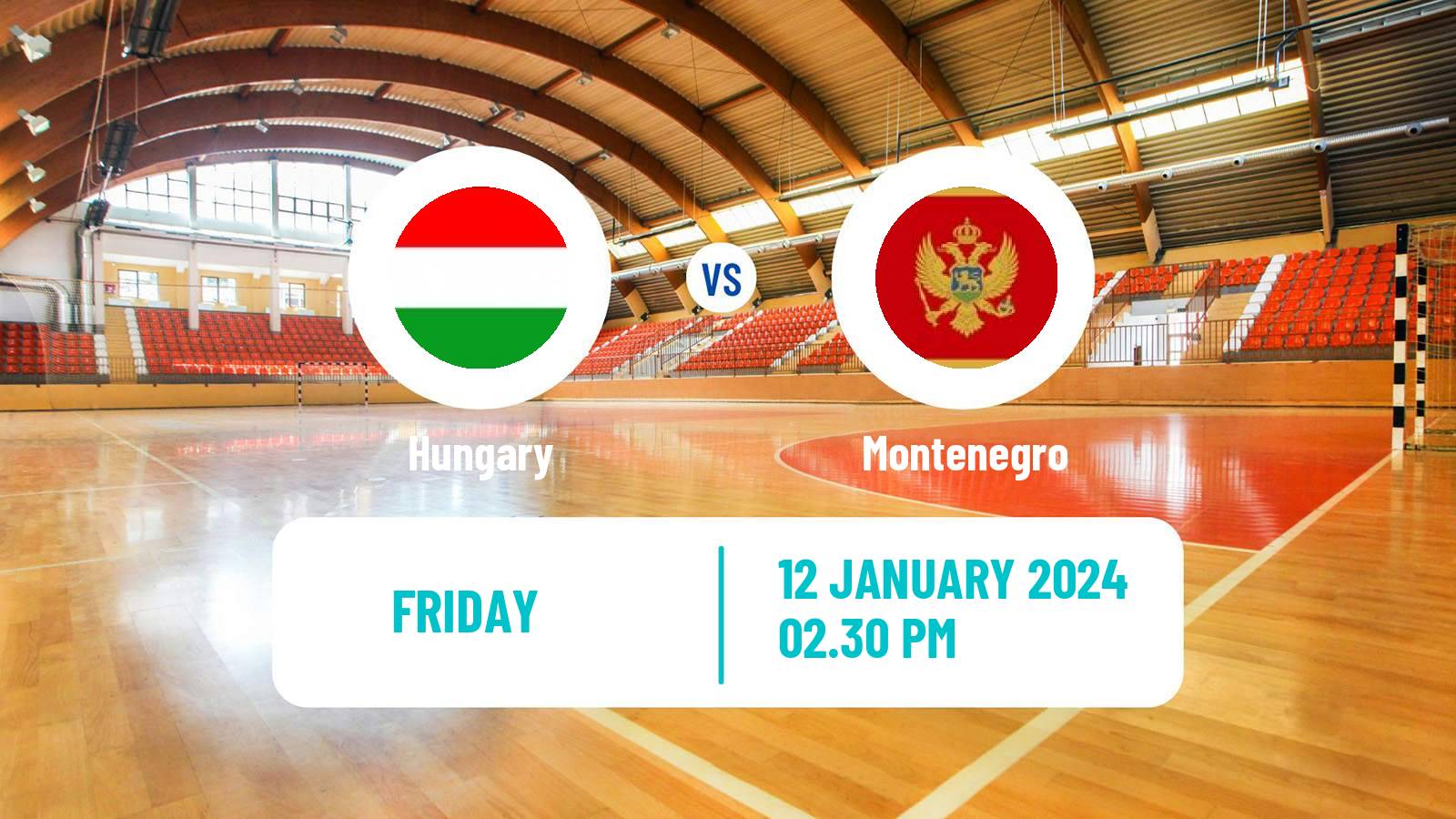 Handball Handball European Championship Hungary - Montenegro