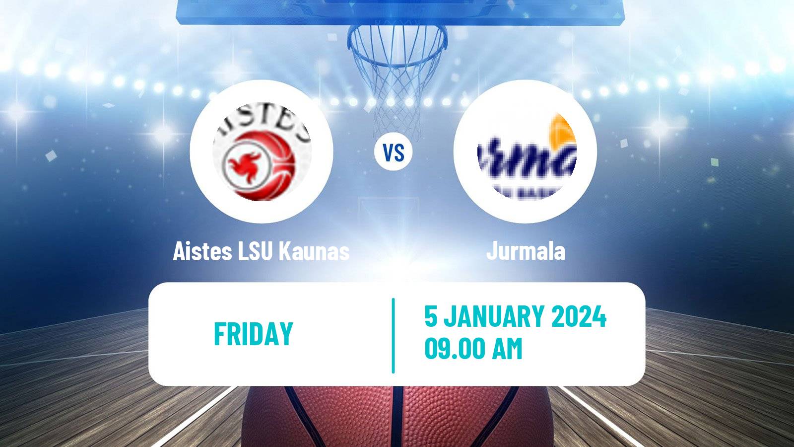 Basketball WBBL Aistes LSU Kaunas - Jurmala