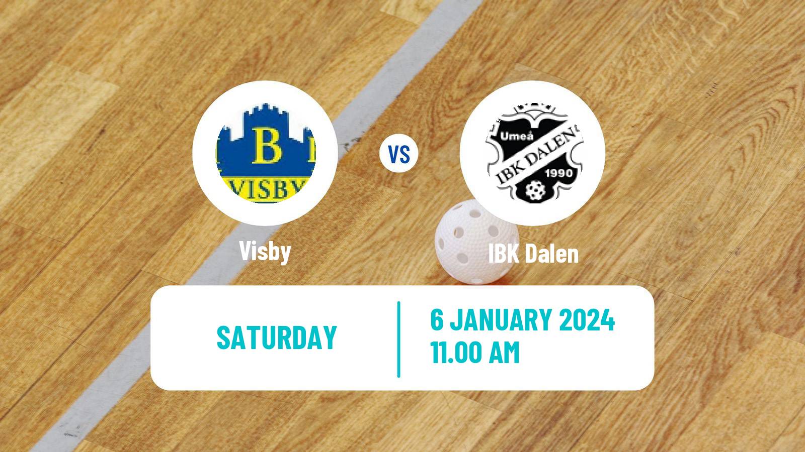 Floorball Swedish Allsvenskan Norra Floorball Visby - Dalen