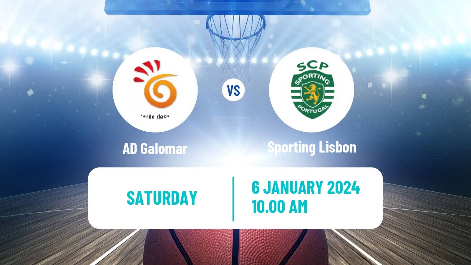 Basketball Portuguese LPB Galomar - Sporting Lisbon