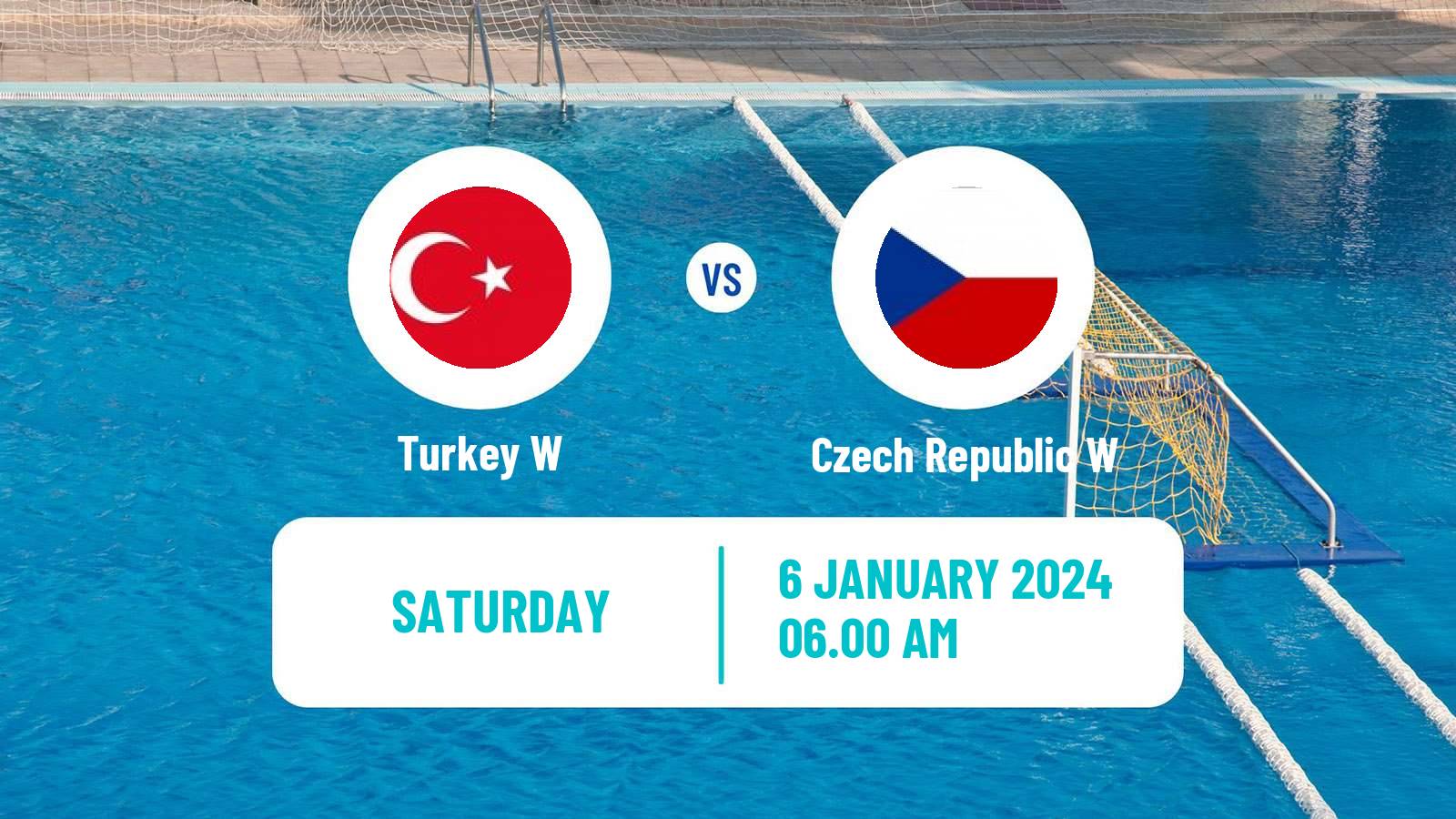 Water polo European Championship Water Polo Women Turkey W - Czech Republic W