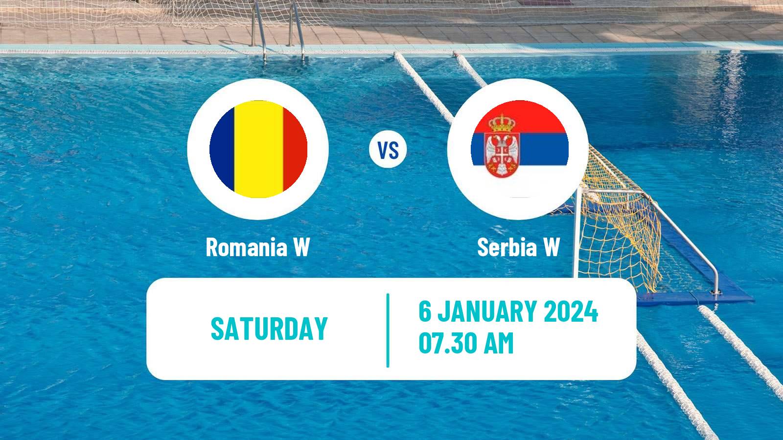 Water polo European Championship Water Polo Women Romania W - Serbia W